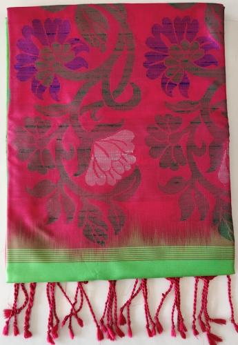 SOFT SILK SAREE WITH BLOUSE